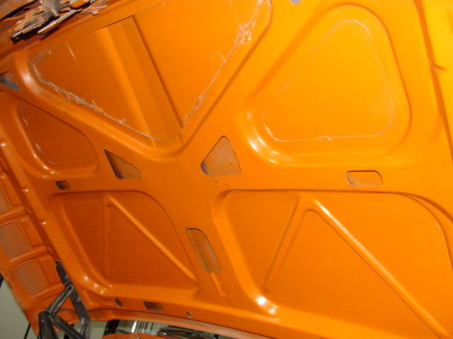 1969 Orange Ford F-100 Standard Cab Pickup