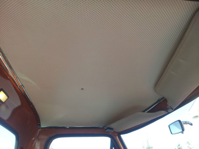 1969 Orange Ford F-100 Standard Cab Pickup