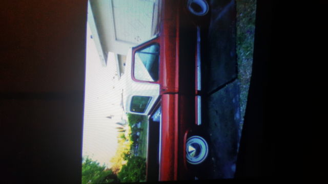 1969 White Ford F-100 Standard Cab Pickup