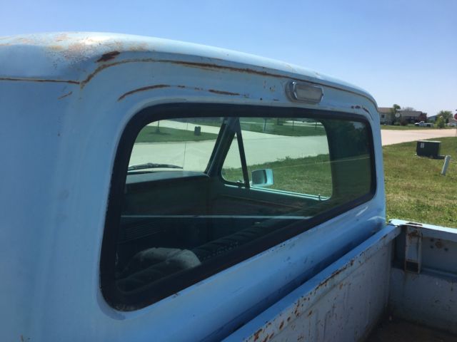 1969 Blue Ford F-100