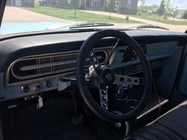 1969 Blue Ford F-100