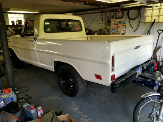 1969 White Ford F-100 Standard Cab Pickup