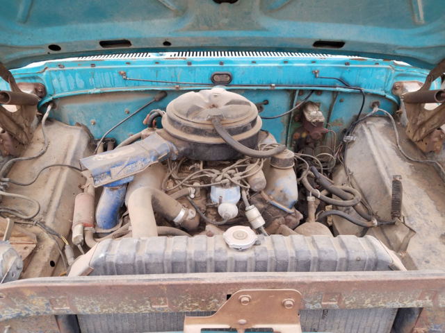 1969 Blue Patina Ford F-100