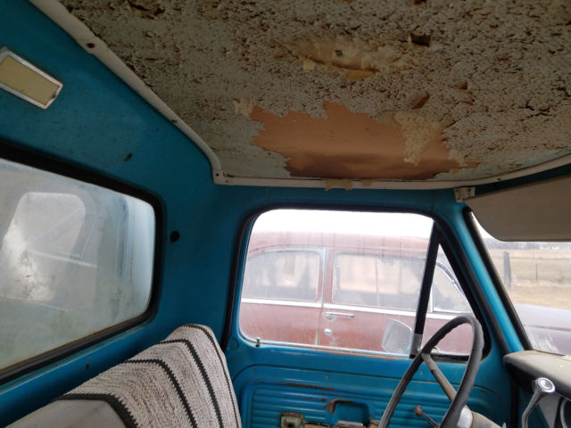 1969 Blue Patina Ford F-100