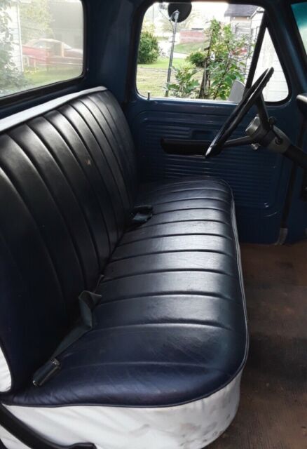 1969 Blue and White Ford F-100