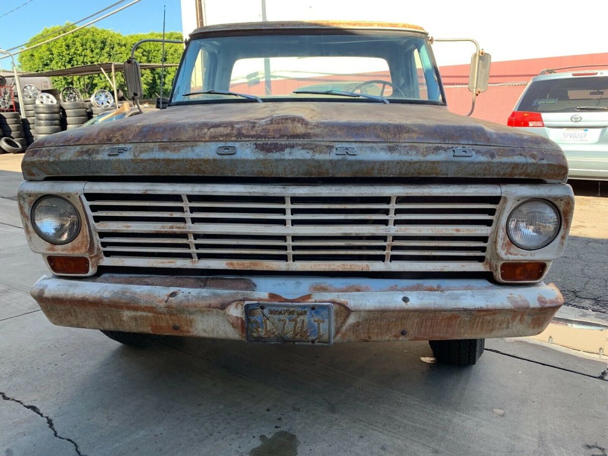 1969 Blue Ford F-250