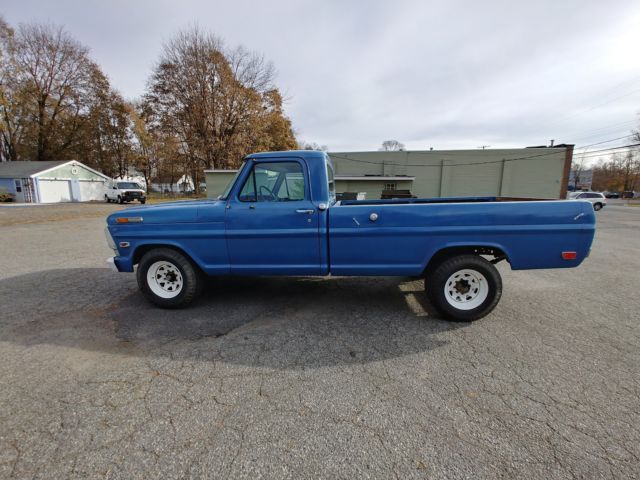 1969 Blue Ford F-250 Standard Cab Pickup