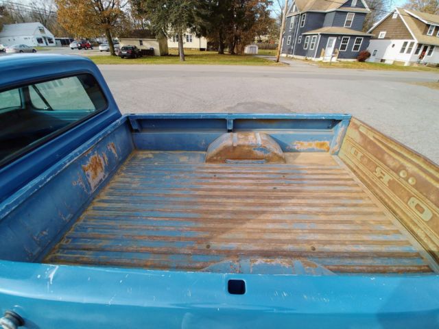 1969 Blue Ford F-250 Standard Cab Pickup