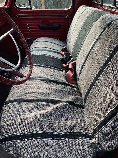 1969 red/white Ford F-250 Standard Cab Pickup