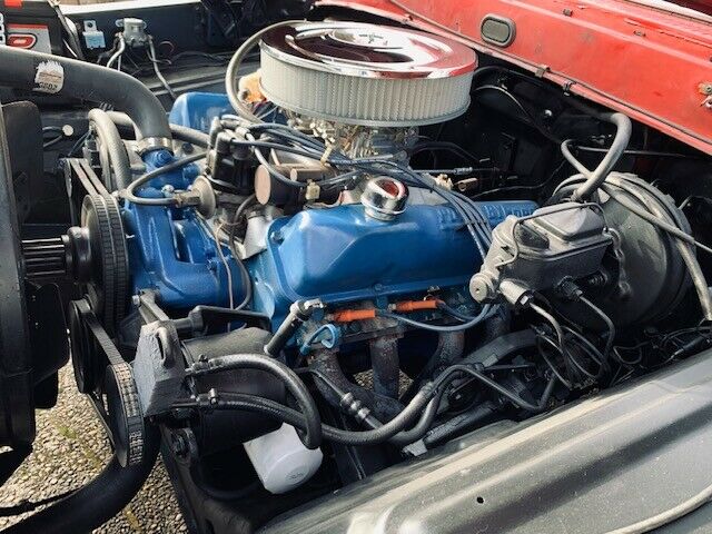 1969 red/white Ford F-250 Standard Cab Pickup