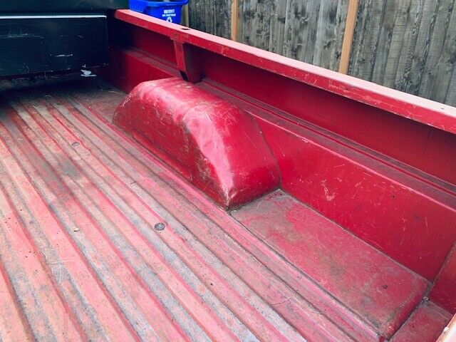 1969 red/white Ford F-250 Standard Cab Pickup