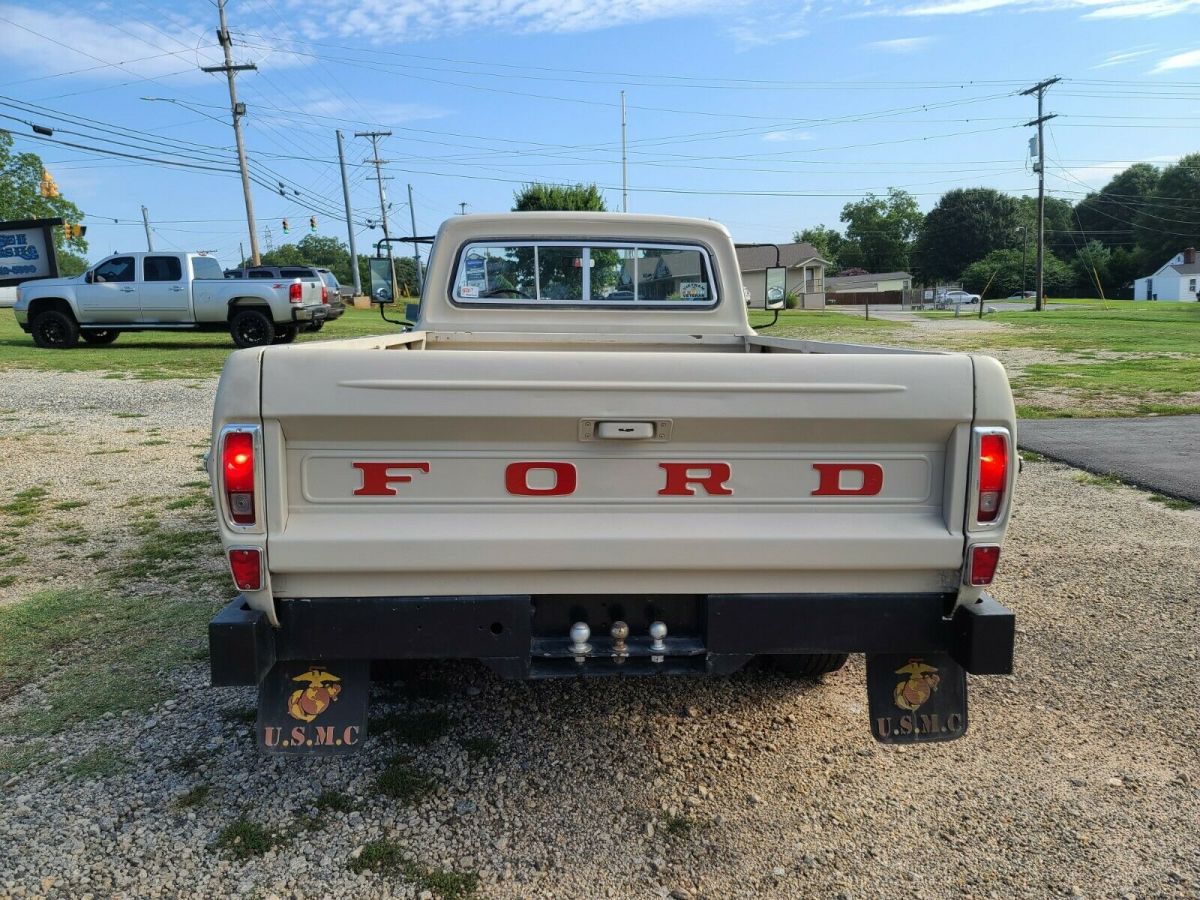 1969 White Ford F-250 Standard Cab Pickup