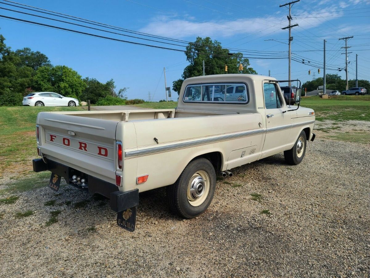 1969 White Ford F-250 Standard Cab Pickup