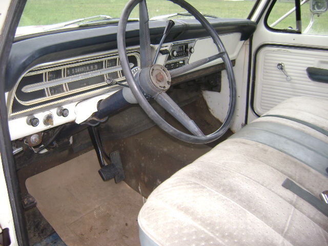 1969 White Ford F-250 Pickup