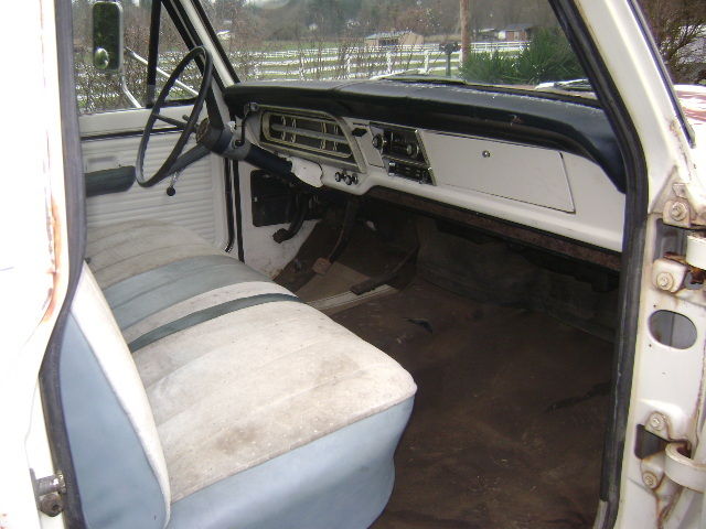 1969 White Ford F-250 Pickup