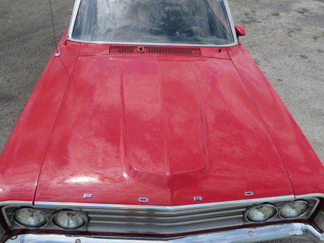 1969 Red Ford Fairlane Coupe