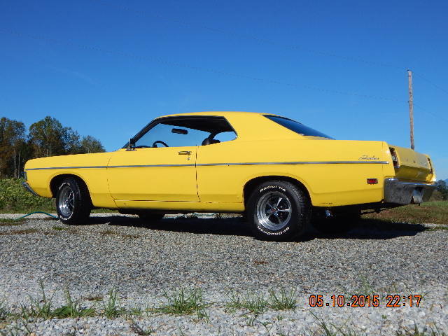 1969 Yellow Ford Fairlane Coupe
