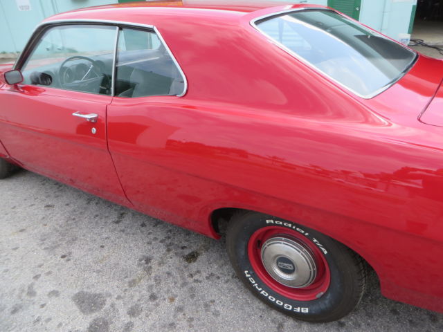 1969 Red Ford Fairlane Coupe