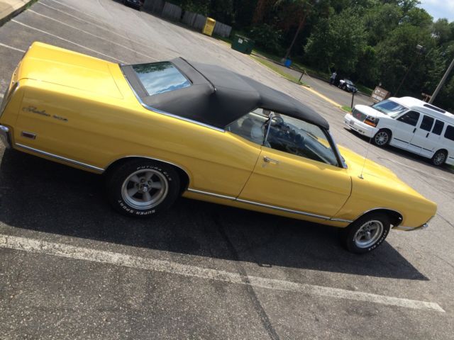 1969 Yellow Ford Fairlane Coupe