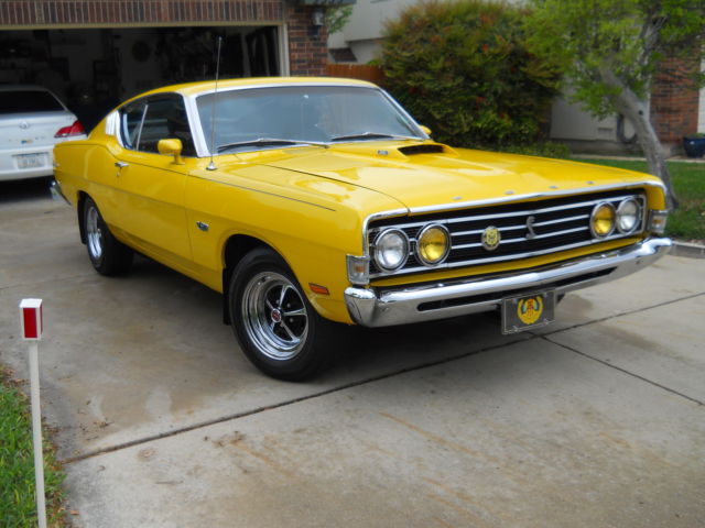 1969 Canary Yellow Ford Fairlane U/K