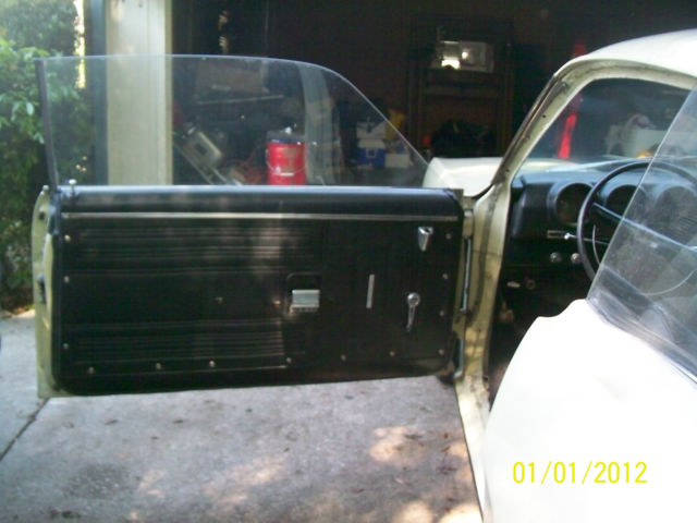 1969 Yellow Ford Fairlane Coupe