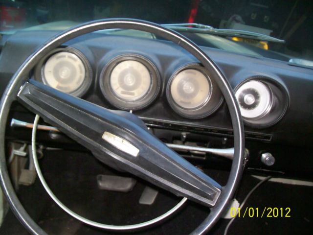 1969 Yellow Ford Fairlane Coupe