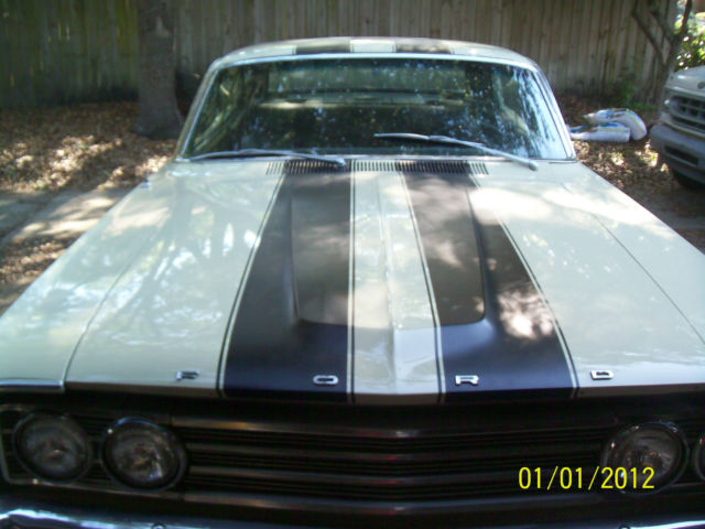 1969 Yellow Ford Fairlane Coupe
