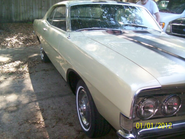 1969 Yellow Ford Fairlane Coupe