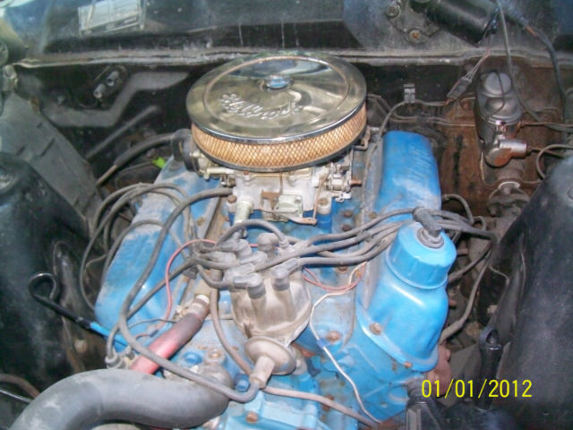 1969 Yellow Ford Fairlane Coupe