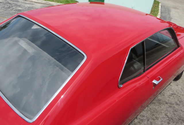 1969 Red Ford Fairlane Coupe