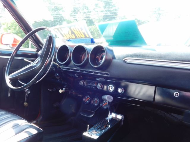 1969 Orange Ford Torino
