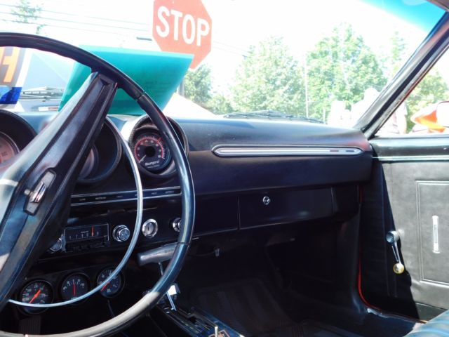 1969 Orange Ford Torino