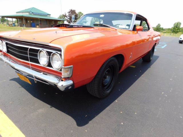 1969 Orange Ford Torino