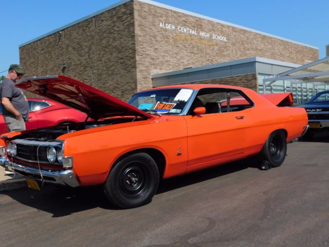 1969 Orange Ford Torino