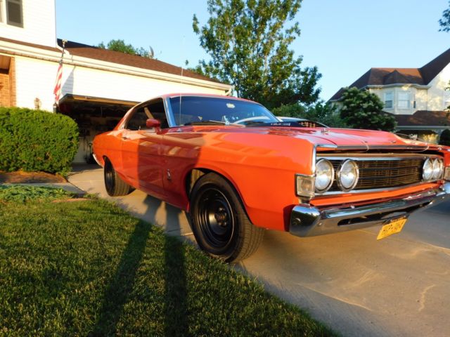 1969 Orange Ford Torino