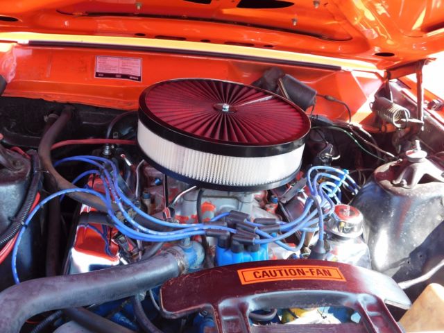 1969 Orange Ford Torino