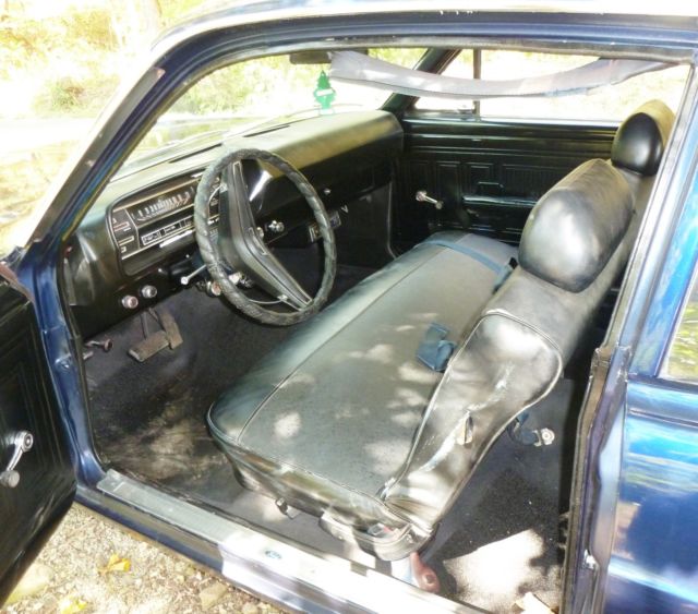 1969 Blue Ford Falcon Coupe