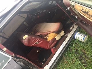 1969 Black Ford Galaxie