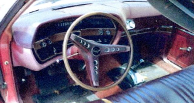 1969 Red Ford Galaxie U/K