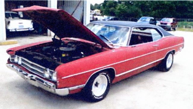 1969 Red Ford Galaxie U/K