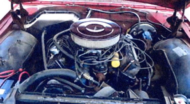 1969 Red Ford Galaxie U/K