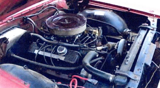 1969 Red Ford Galaxie U/K