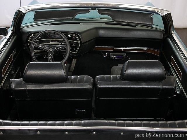 1969 Blue Ford Galaxie Convertible