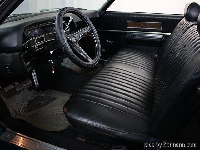 1969 Blue Ford Galaxie Convertible