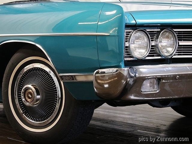 1969 Blue Ford Galaxie Convertible