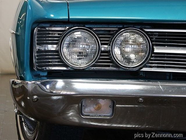 1969 Blue Ford Galaxie Convertible
