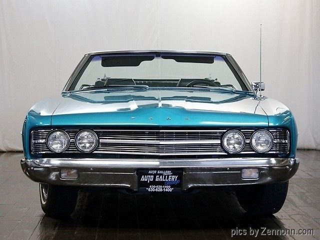 1969 Blue Ford Galaxie Convertible