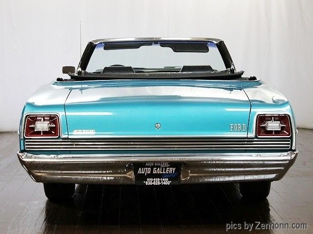 1969 Blue Ford Galaxie Convertible