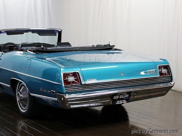 1969 Blue Ford Galaxie Convertible