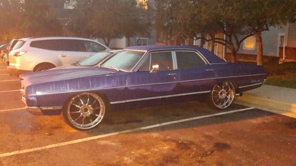 1969 Blue Ford Galaxie Sedan